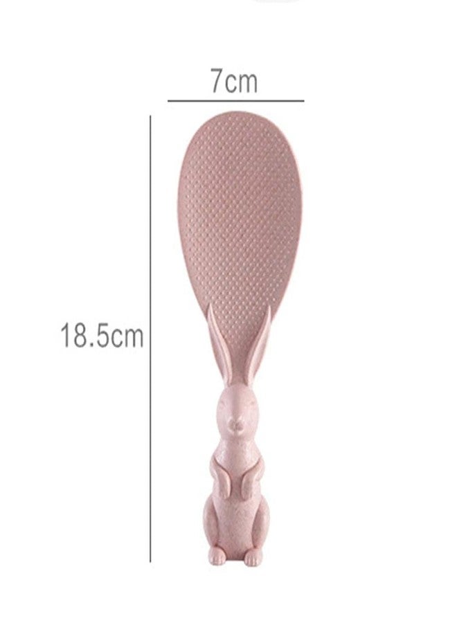 GONIPIMI 1pcs Rabbit Shaped Rice Spoon, Kitchen Shovel, Standing Cooking Tools, Rice Cooker Supplies - Image 2