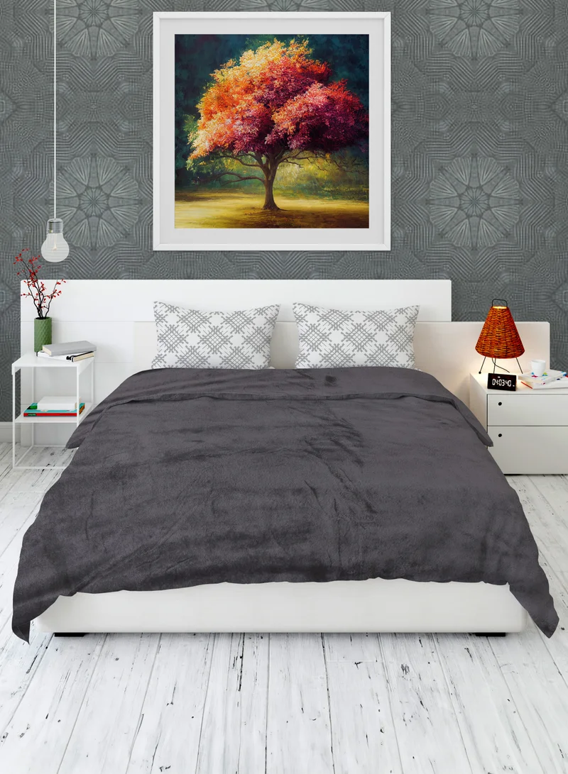 PARAJOHN Flannel Fleece Blanket Double (200x230) For All Season, Fluffy Blanket Warm Bed Throws For Sofa & Bed, Comfortable And Soft Double Flannel Fleece Blanket