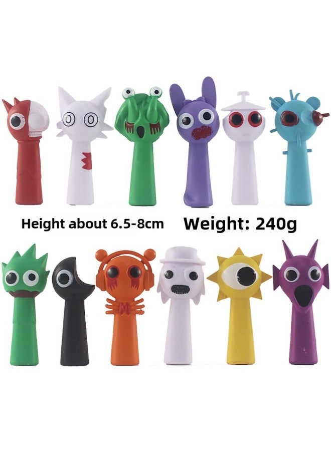 Sprunki Doll Rhythm Box Hand Ornaments 12 Bags 250g-Color:12 Types Of Second Generation  - Image 4