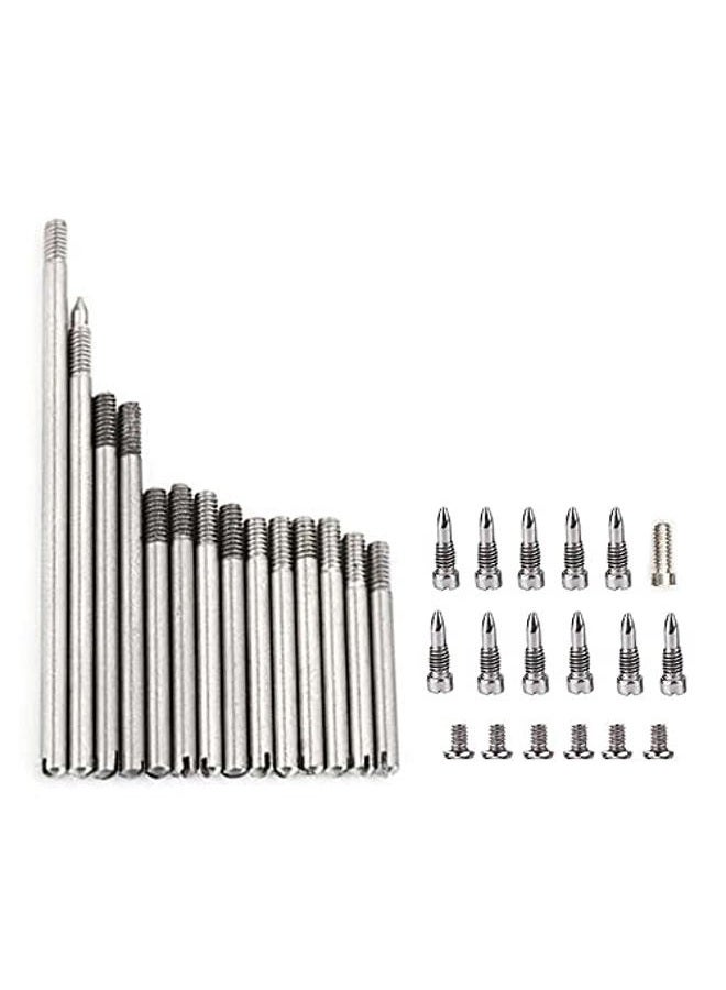 Jiayouy Clarinet Repair Parts Set 14pcs Clarinet Rollers + 21 Screws Bb Clarinet Woodwind Instrument Replacement Accessories - Image 1
