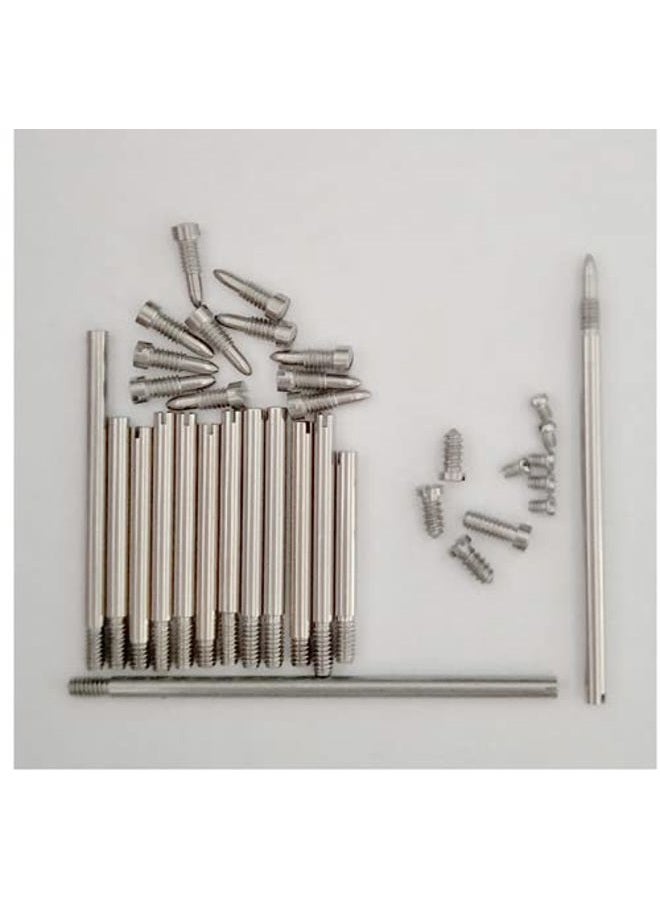 Jiayouy Clarinet Repair Parts Set 14pcs Clarinet Rollers + 21 Screws Bb Clarinet Woodwind Instrument Replacement Accessories - Image 4