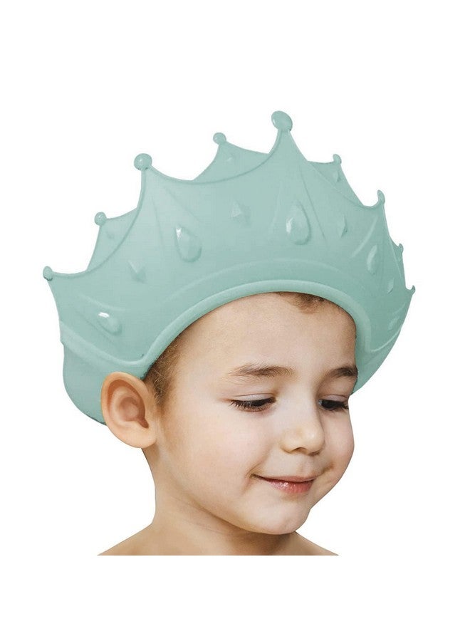 TAG CREATION Baby Shower Cap Shield, Shower Cap for Kids, Visor Hat for Eye and Ear Protection for 0-9 Years Old Children, Cute Crown Shape Makes the Baby Bath More Fun.(Multicolor) - Image 5