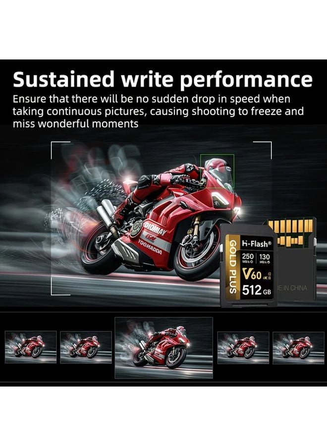 128GB SD Memory Card High Speed 4K Video Recording Compatible with Action Cameras - Image 3