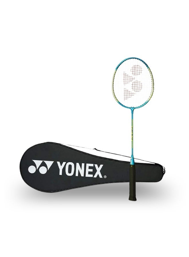 Yonex GR-020 Badminton Racquet Metallic Blue | With Full Cover | Size: Standard | Material: Aluminum | Shape: Isometric | High Durability | Lightweight for Superior Control - Image 1