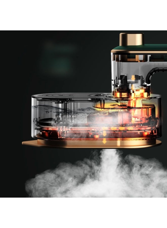 كيلا مكواة بخار صغيرة للسفر، مكواة بخار محمولة احترافية محمولة باليد بقدرة 1000 وات، تدور بزاوية 180 درجة، قابلة للطي، مناسبة للمنزل والسفر، مناسبة لمكواة البخار المنزلية والسفر - Image 5