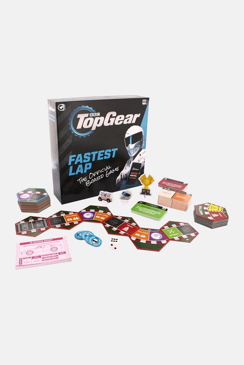 Top Gear Fastest Lap the Official Board Game 27 L x 24 H x 5 W cm, Black  - Image 4