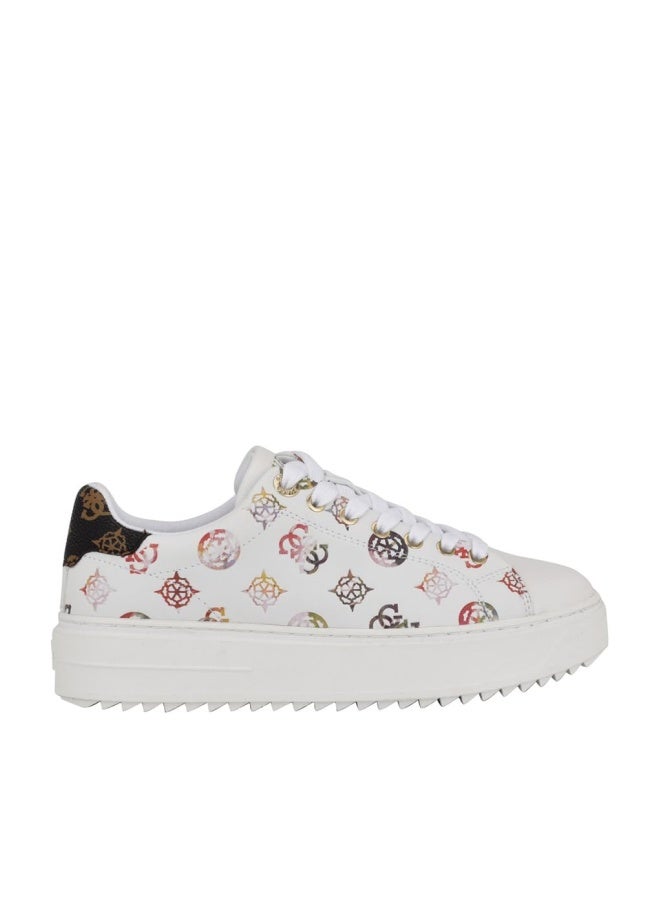 GUESS Women's DENESA Sneaker, Floral Multi 140, 7 - Image 1