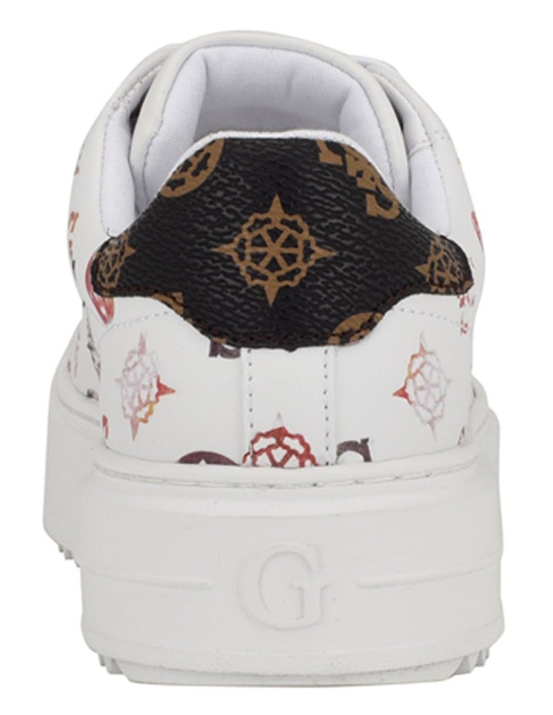 GUESS Women's DENESA Sneaker, Floral Multi 140, 7 - Image 3