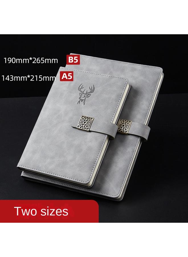 Bluejw A5 Notebook Loose-leaf Simple Easy To Split Notepad Gift Box Suit Hand Ledger Customized Notebook B5 Thick Notebook - Image 5