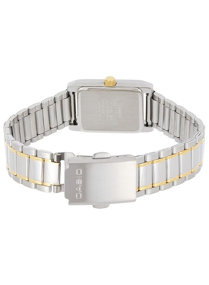 كاسيو ساعة نسائية من كاسيو - LTP-1235SG-7ADF مينا فضية، فضي - Image 3