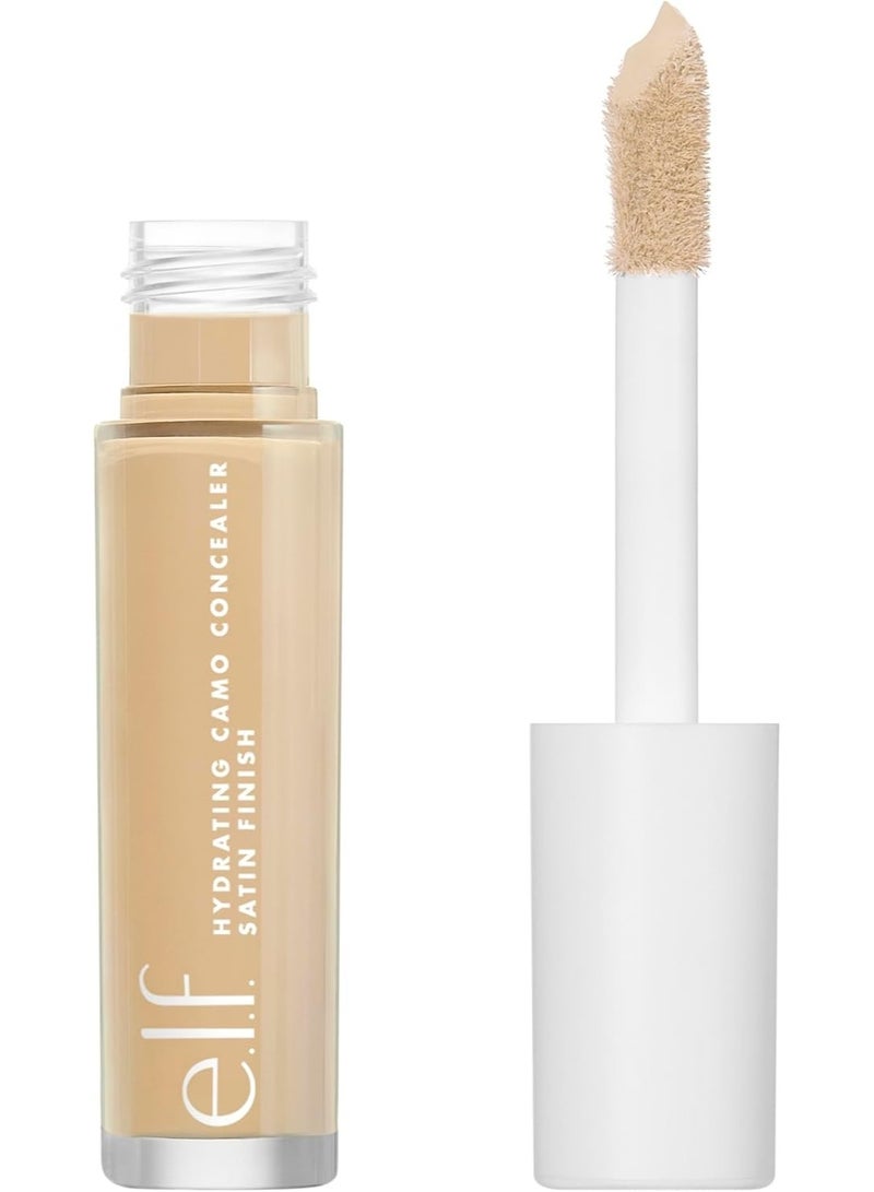 elf Hydrating Camo Concealer, Lightweight, Full Coverage, Long Lasting, Conceals, Covers, Satin Finish (Medium Neutral) - Image 1