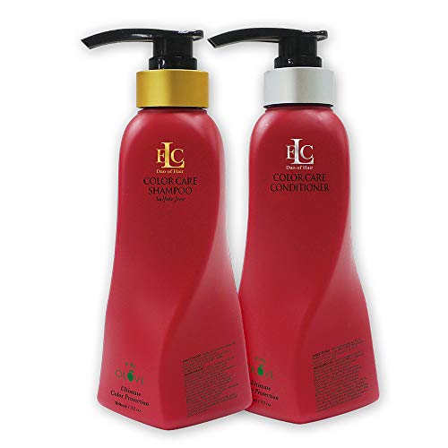 ELC Pure Olove Color Care Shampoo - Color Treated Hair - Sulfate-Free and Sodium Chloride-Free - Organic Olive Oil - 12 ounces - Image 4