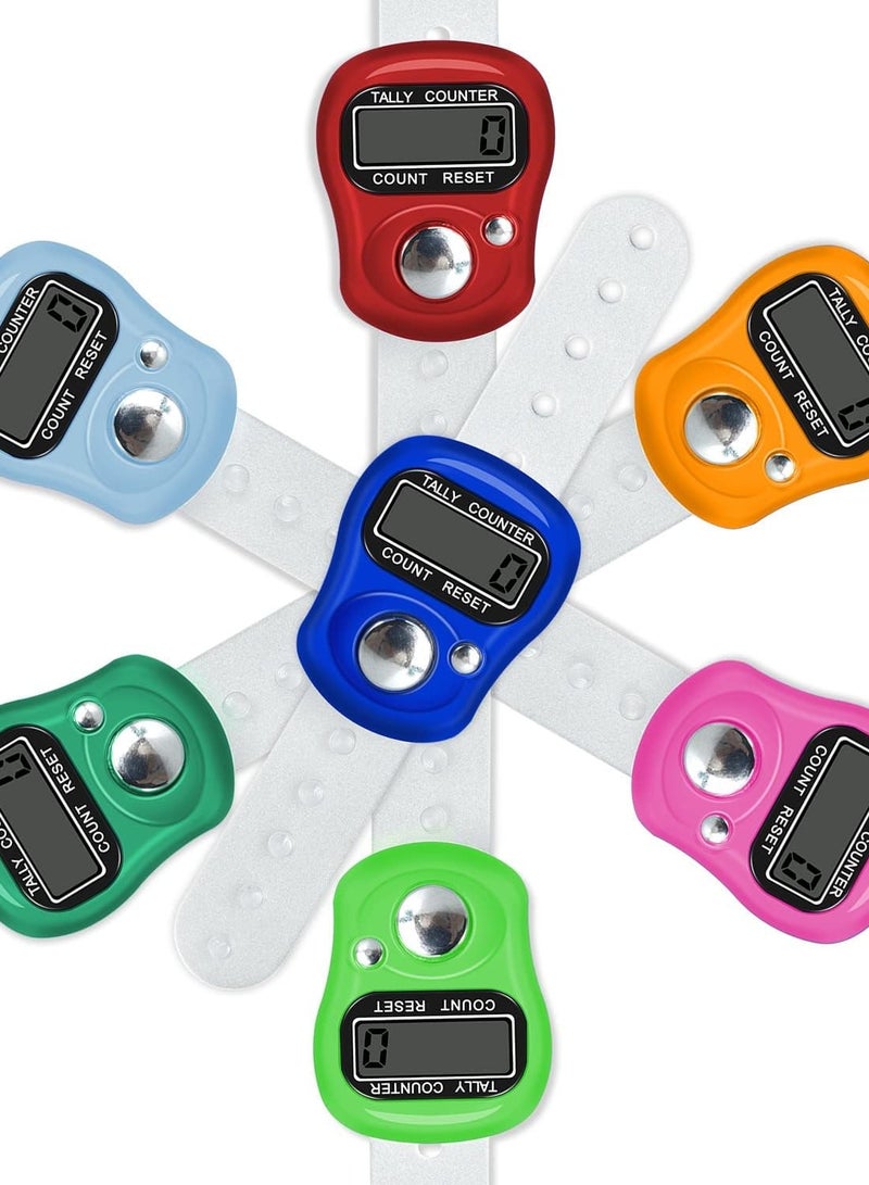 Electronic Finger Counter, 10-Pack Resettable 5 Digit LCD Electronic Digital Display Finger Hand Tally Counter Counting