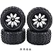 ZRRC Preglued 12mm Hex 110 Scale RC Truck Tires and Wheels 28 MT Tires for Traxxas Rustler Stampede 4x4 VXL 2WD Redcat Volcano EPX Pro S30 Blackout XTE Pro RIAARIO AMORIL 110 RC Monster Truck - Image 2