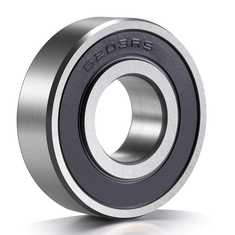 ANCIRS 4 Pack 6203-2RS Bearings, Deep Groove Ball Bearings, Double Seal and Pre-Lubricated, 17x40x12mm (6203 2RS) - Image 1