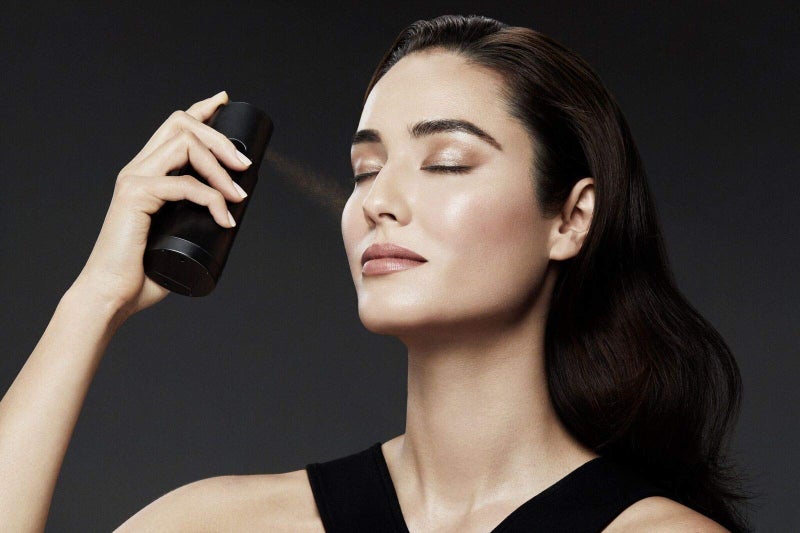 Mineral Air Mineral Blush â€“ Airbrush Blush Makeup (Rose Petal) Buildable 10-Hour Liquid Cheek Color for Mineral Air Mist Deviceâ€” 10 ml, Travel Size - Image 1