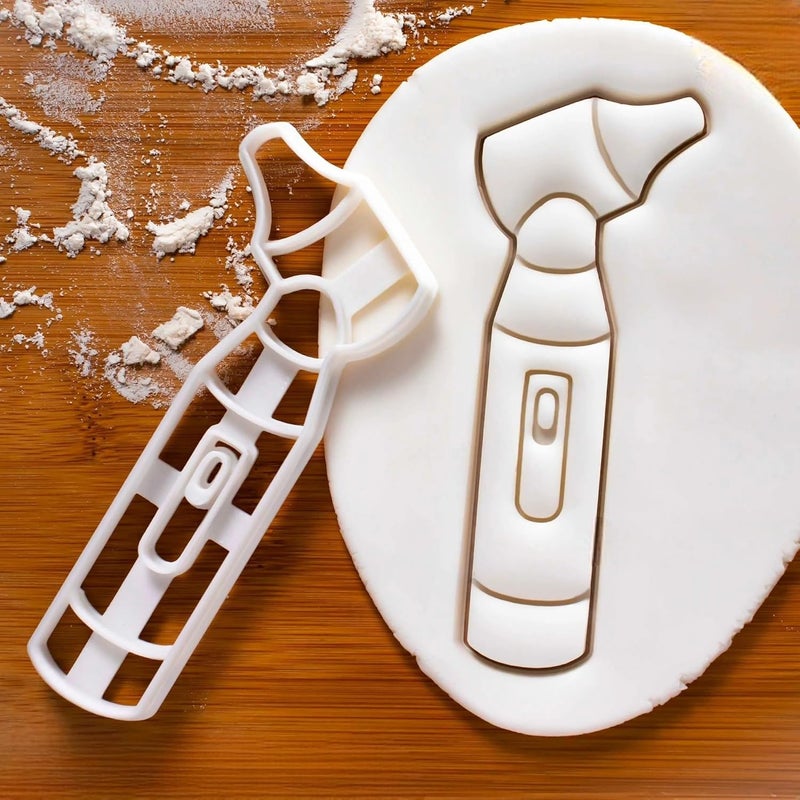 EROTNGO Otoscope Cookie Cutter Medical DeviceThemed Biscuit Cutter for Audiologists and Hearing Awareness - Image 1