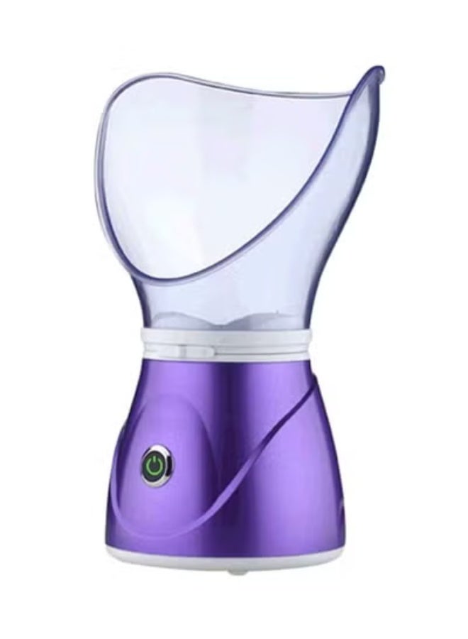 تايجر Professional Thermal Facial Steamer – Nano Ionic Hot Mist Facial Steaming Device for Deep Cleansing, Hydration & Skin Rejuvenation | Spa-Quality Skin Care Treatment at Home – Purple/Clear - Image 2