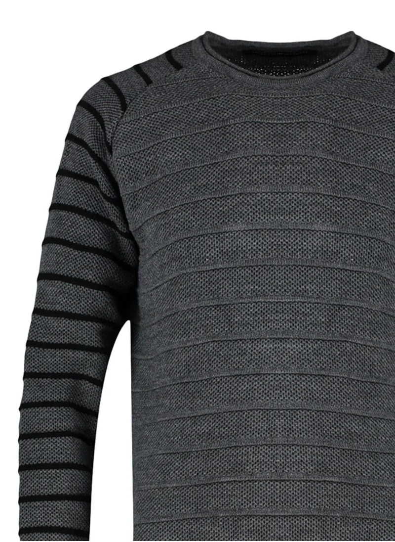 trendyol Stripe Detail Knitted Sweater