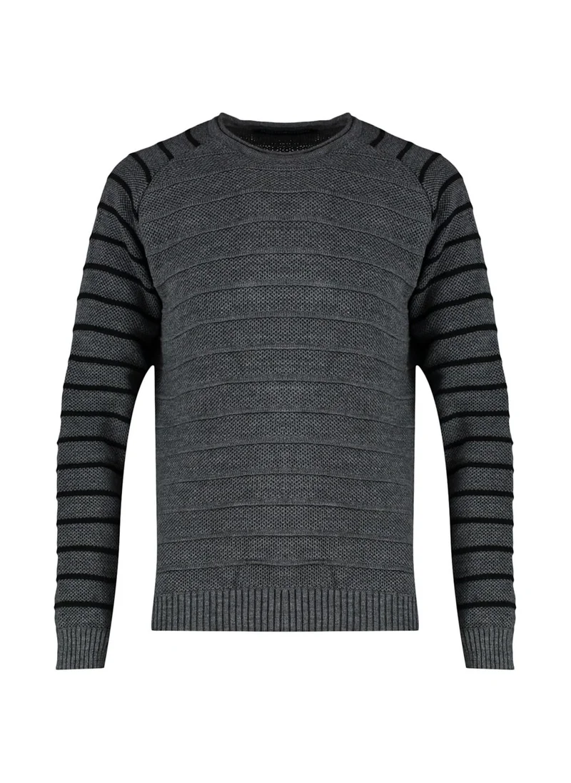 trendyol Stripe Detail Knitted Sweater
