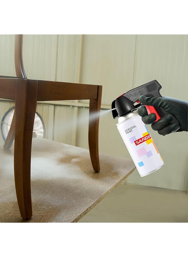 Excefore Spray Can Trigger Grip Handle, 2 Pcs Spray Can Aerosol Trigger Gun Grip, Instantly Converts Spray Cans Into Airbrush, Universal Spray Gun Tool Holder For Paint Sprays Adapter - Image 5