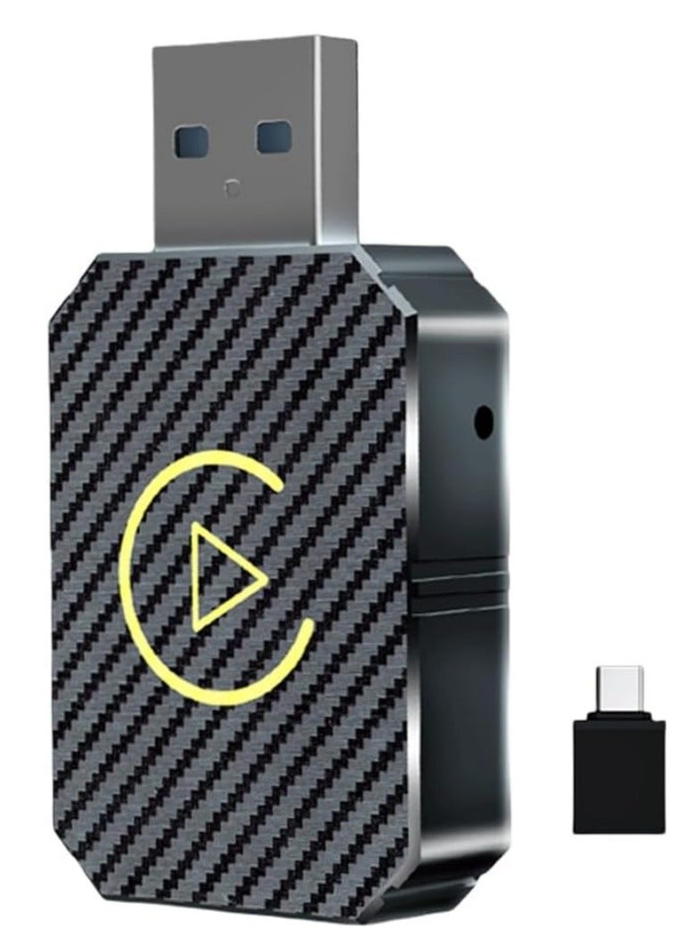 VICTGOAL Wireless Carplay Auto Adapter Plug&Play Smart AI Box BT Wireless Dongle for OEM Wired CarPlay/Andriod Auto Cars - Image 1