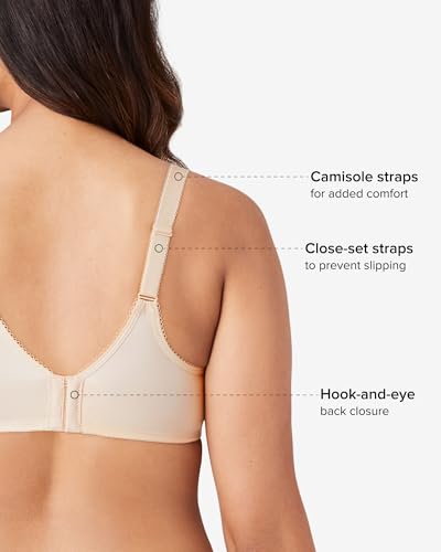 Wacoal Women's Basic Beauty Unlined Underwire Full Coverage Bra, 855192 - Image 3