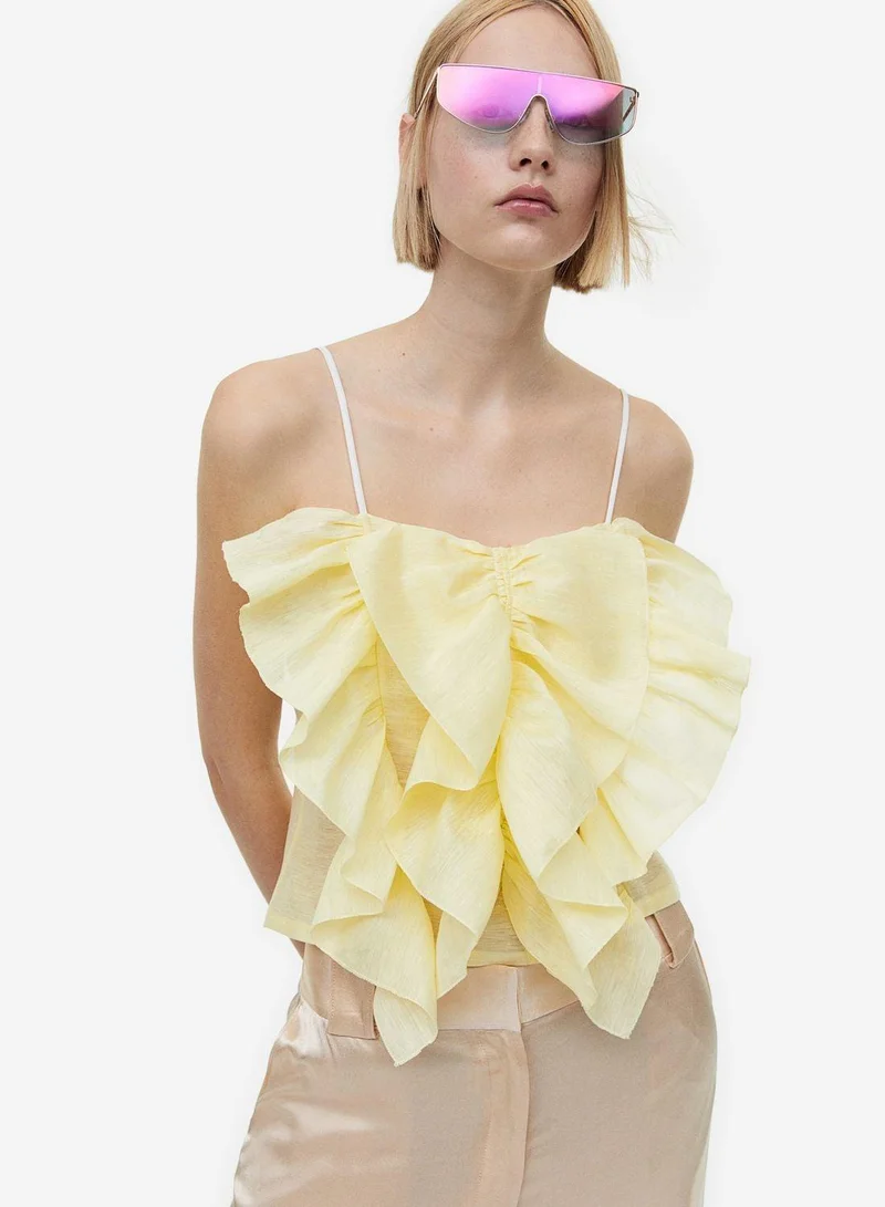 H&M Strap Detail Top