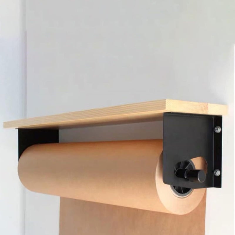 Bulletin Board Paper Butcher Paper Roll Holder，Includes 50m Long Kraft Paper Roll, for Kids Room Graffiti-Walls for Craft Poster Art Paper Roll Christmas Bouquet(15.7inch/40cm) - Image 5