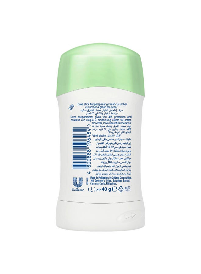 دوف لوح مزيل العرق بالخيار والشاي الأخضر None - Image 2