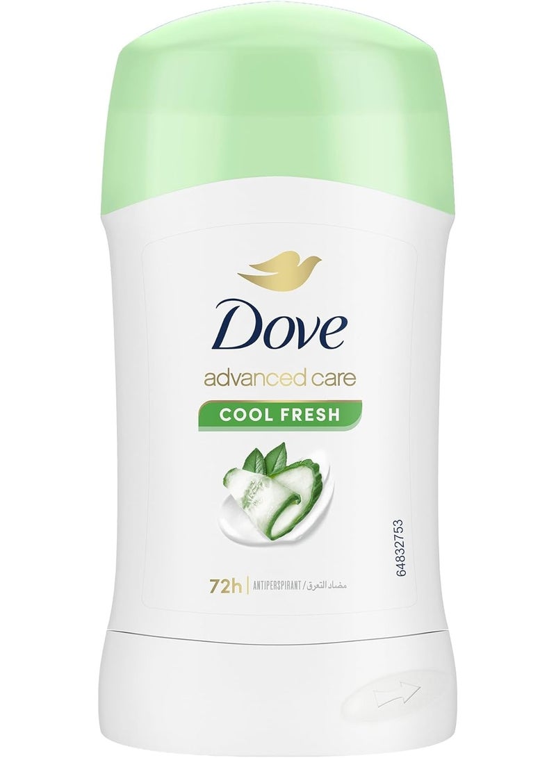 Dove Advanced Care Stick Deodorant Go Fresh Cucumber & Green Tea 72H - Image 1