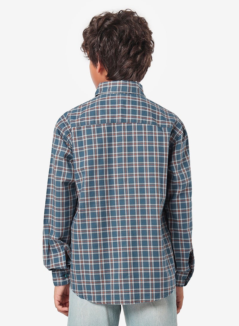 LILPICKS Boys Checkered Shirt  - Image 4