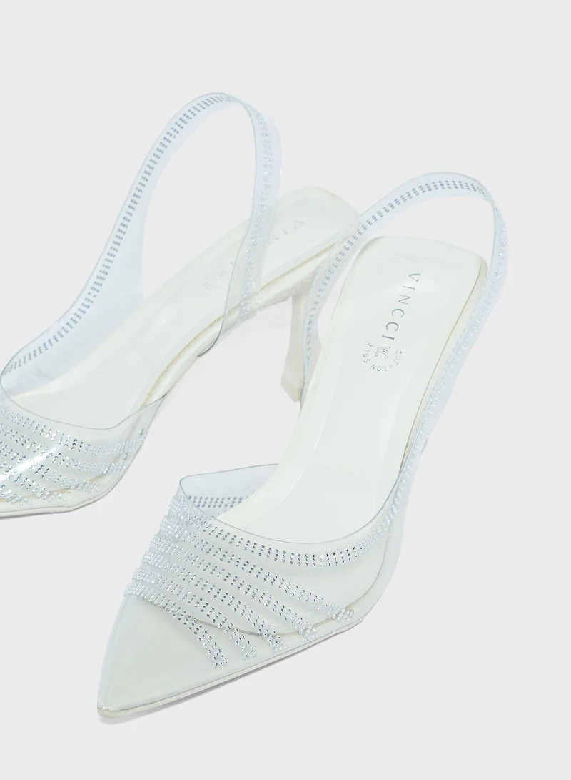 فينتشي Pointed Toe Pumps