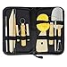 US Art Supply Pottery Clay Tools Set 12Piece Includes Pottery Tools Canvas Case for Sculpting Ceramics and Easy Storage Transport - Image 3