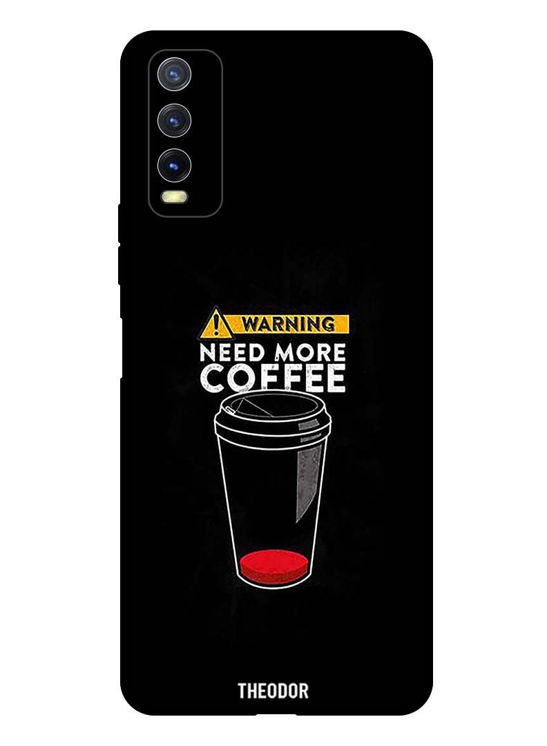 Theodor جراب حماية مضاد للخدش ومقاوم للصدمات لهاتف VIVO Y20S 5G المزيد من القهوة - Image 1