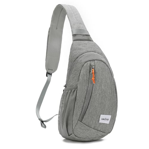 HALOVIE Anti Theft Crossbody Sling Bag RFID Travel Sling Backpack Lightweight Hiking Shoulder Chest Bag for Walking Work - Image 1