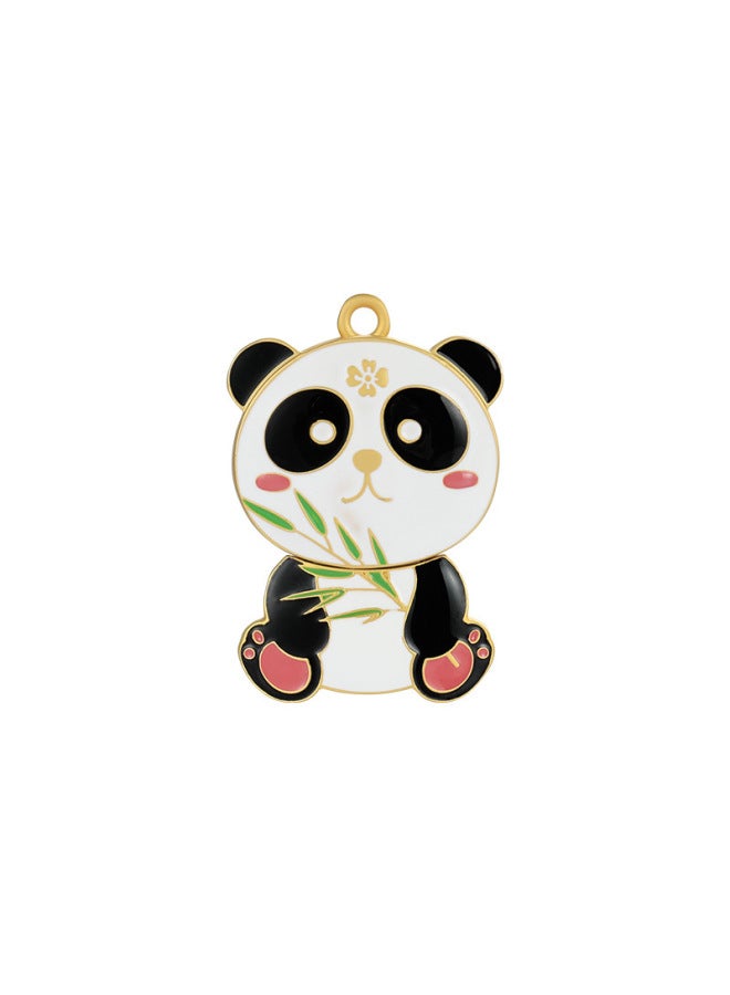 Chinese Style USB Flash Disk Metal Creative Fashion Panda Gift USB Flash Disk High Speed Light Luxury USB Flash Disk Free Lettering-Color:Panda USB Flash Drive-Capacity:32GB - Image 5