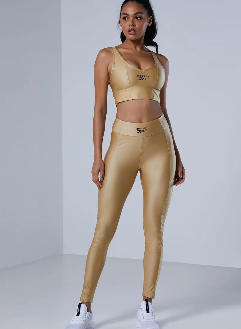 Reebok Wonder Woman High Shine Spandex Leggings