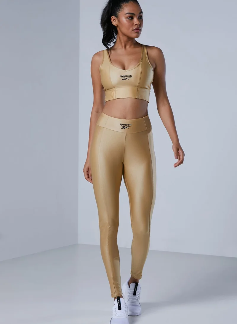 Reebok Wonder Woman High Shine Spandex Leggings