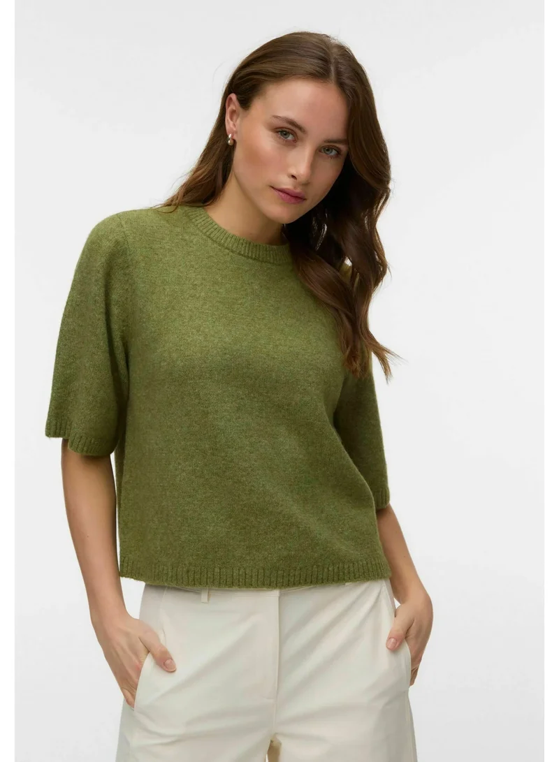 Vero Moda Casual 2/4 Oversized Crew Neck Pullover