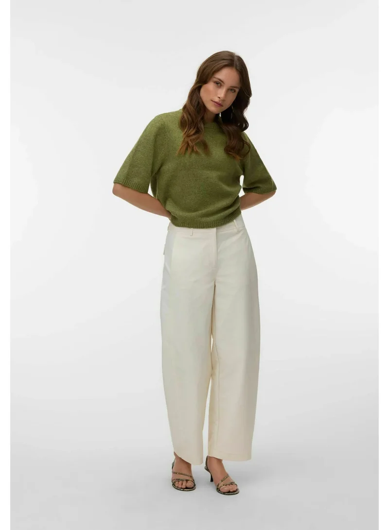 Vero Moda  Casual 2/4 Oversized Crew Neck Pullover for Women | Best Price UAE