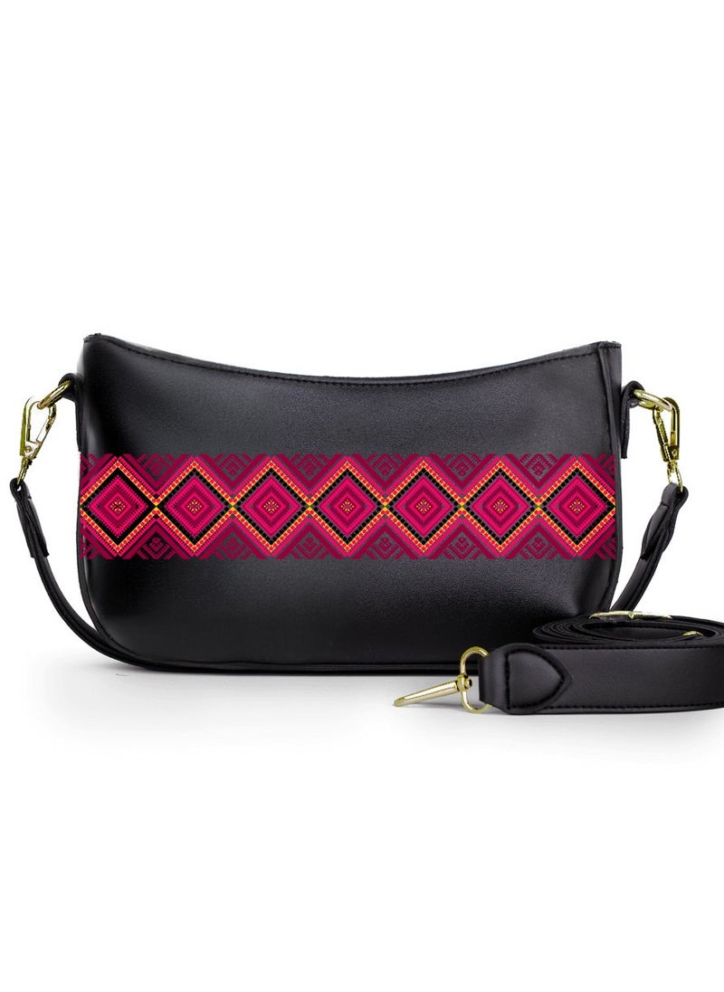 03-The Red Geometric Crossbody bags black - pzsku/Z5F466462CB8BB6746470Z/45/_/1740515956/fdb63a5c-73cd-40ed-a2ff-03a54268924b