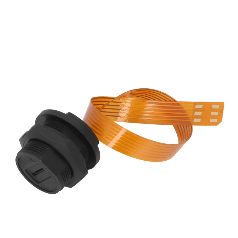 IP68 SIM Extension Cable: PA66 & Brass Construction - Threaded Locking Connection, User-Friendly Design for Panel Mount & Seamless Outdoor/Indoor Connectivity - Image 2