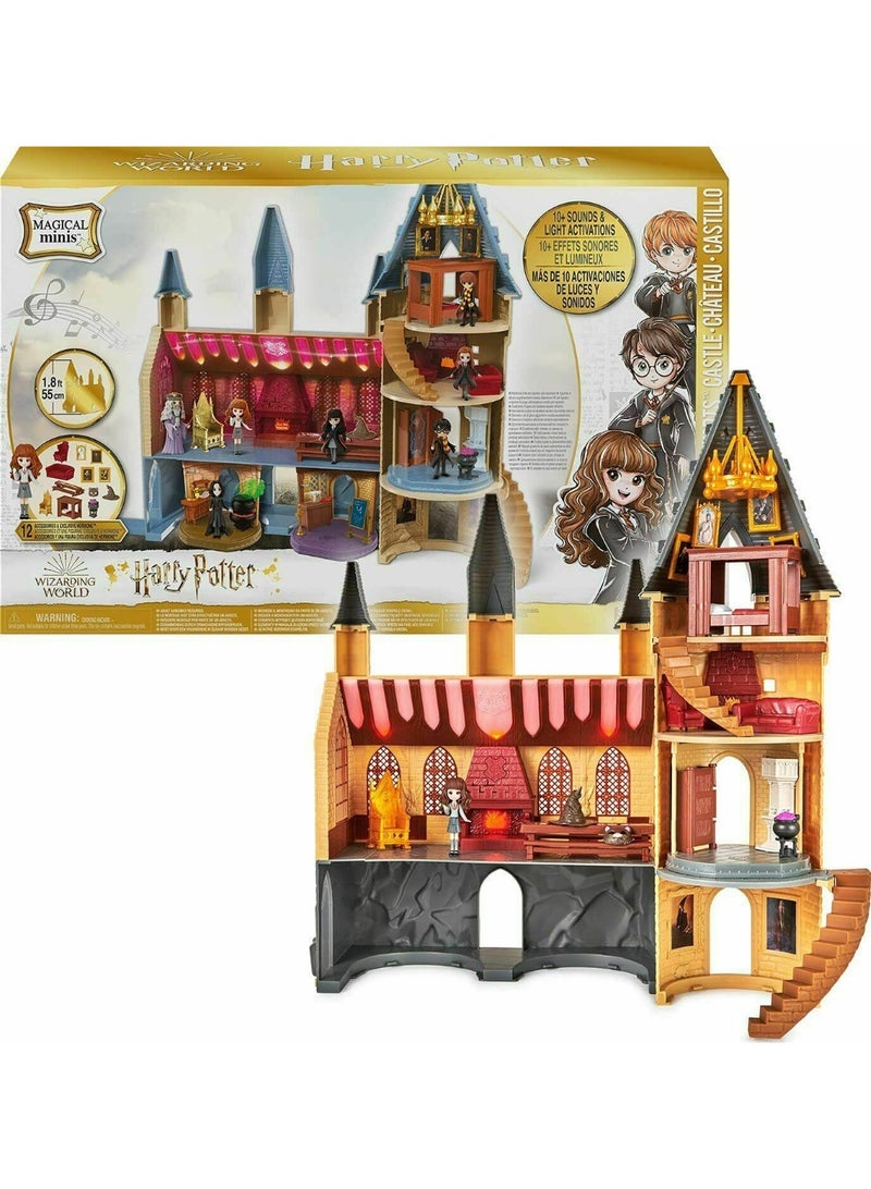 Harry Potter Magical Minis Hogwarts Castle Playset with Lights and Sounds - Image 2