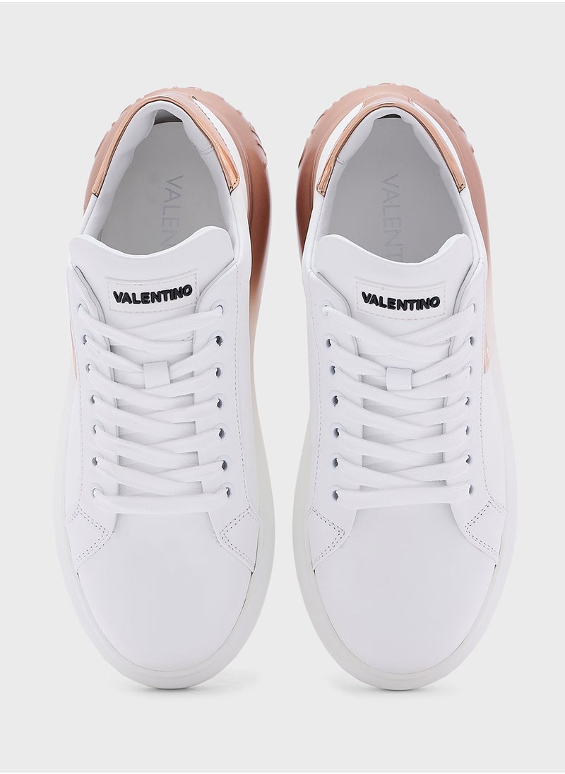 VALENTINO BY MARIO VALENTINO - Lace Up Low Top Sneakers - Image 1