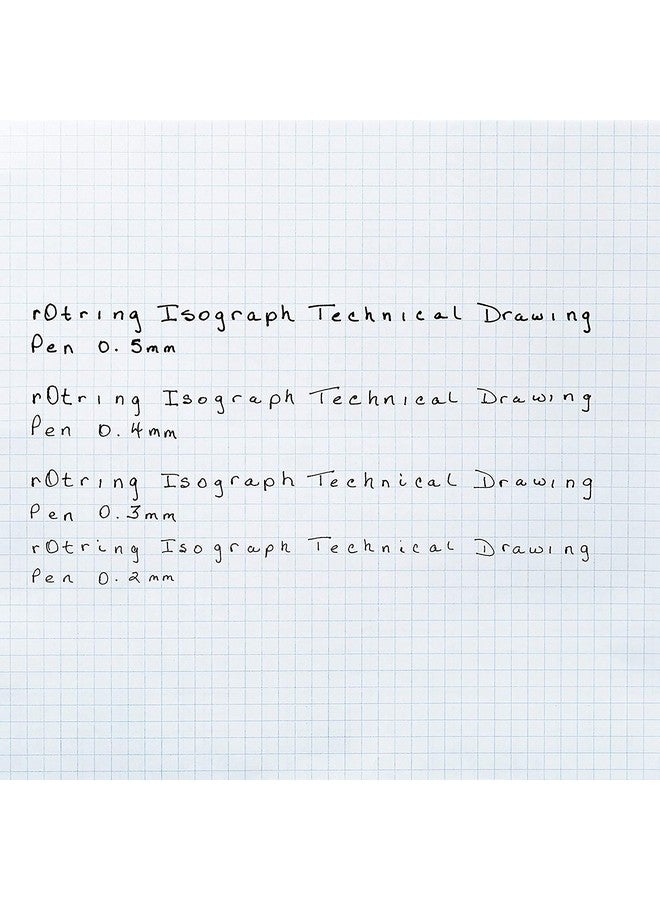 Rotring Isograph Technical Drawing Pen, 0.20 mm - Image 3
