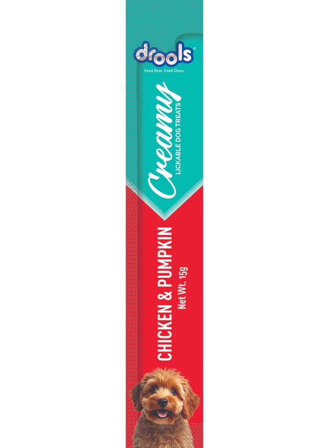 Drools Creamy Lickable Dog Treats Chicken And Pumpkin - Image 3