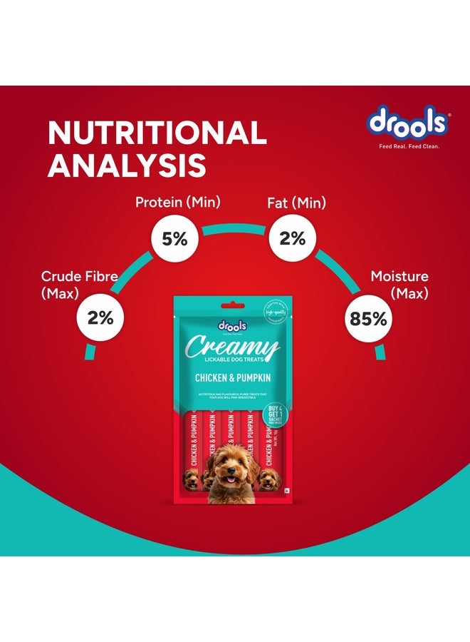 Drools Creamy Lickable Dog Treats Chicken And Pumpkin - Image 5