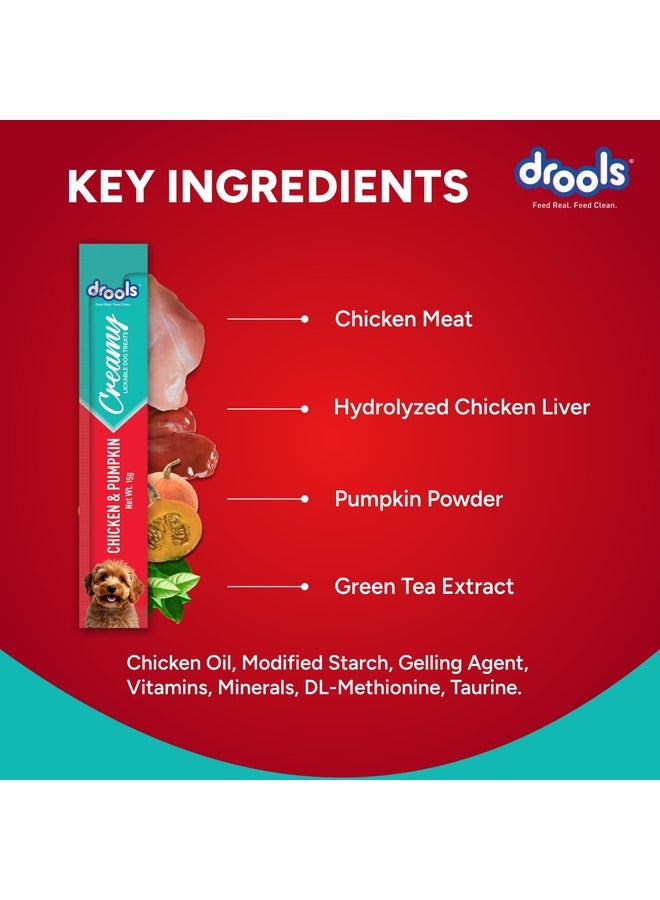 Drools Creamy Lickable Dog Treats Chicken And Pumpkin - Image 4