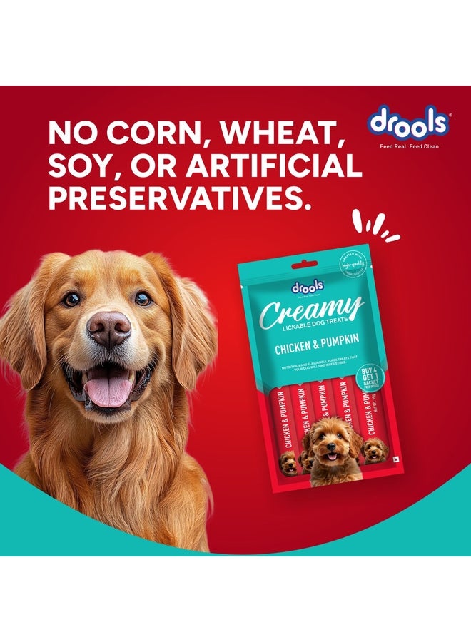 Drools Creamy Lickable Dog Treats Chicken And Pumpkin - Image 3